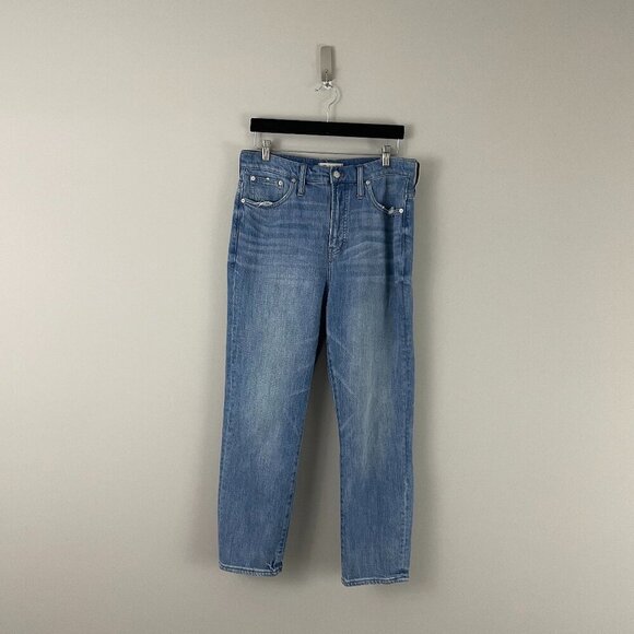 Madewell The Perfect Vintage Jeans Heart Patch Edition Atwater Wash Size 31 - Picture 1 of 7